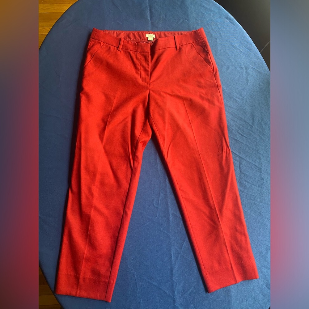 J. Crew Lined Wool Blend Pants